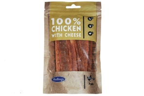 Hollings - 100% Chicken Bar With Cheese - 10 x 7pcs